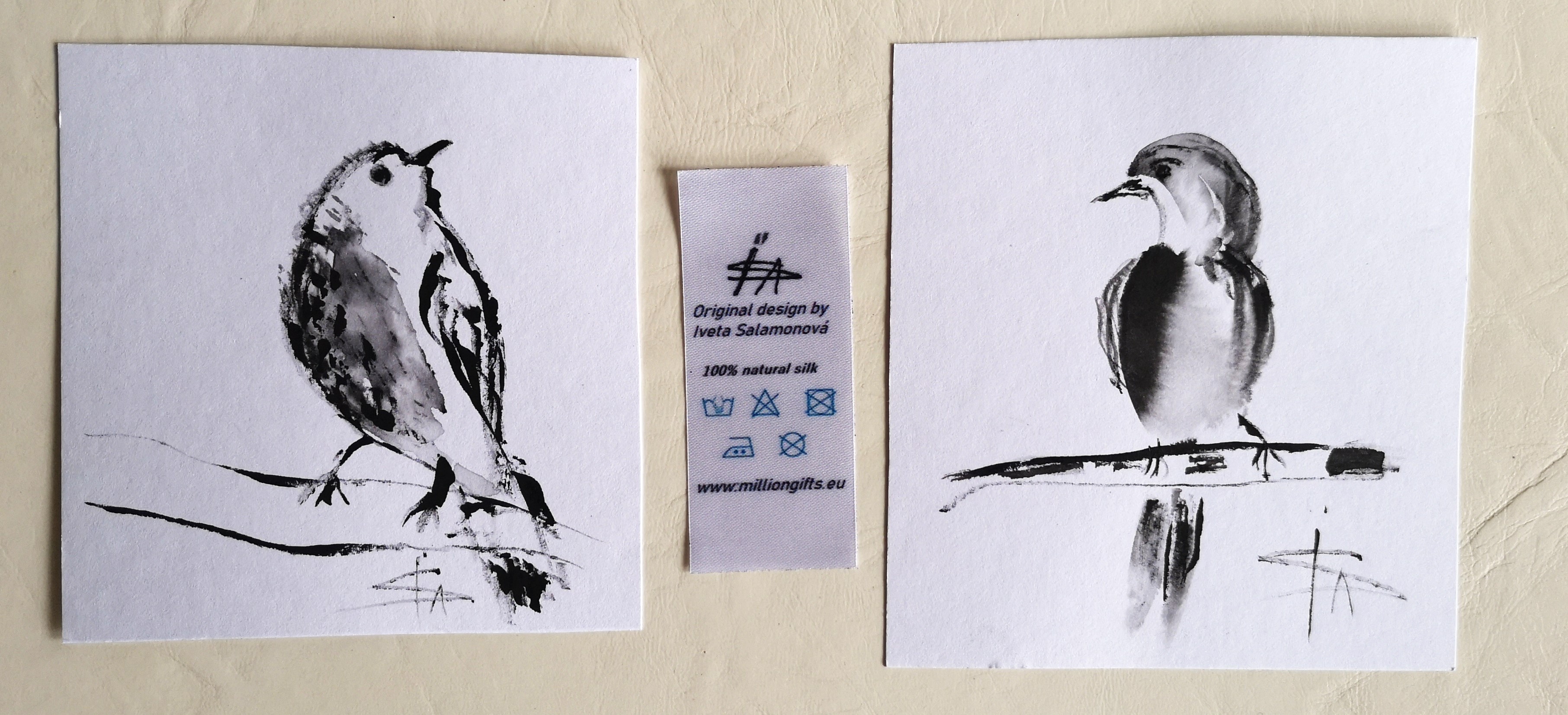 Společenská hedvábná šála - Na ples