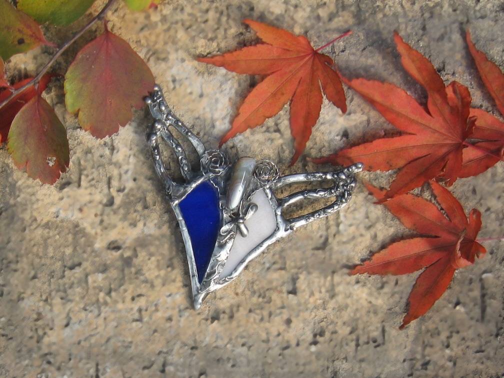 Originální náhrdelník s achátem