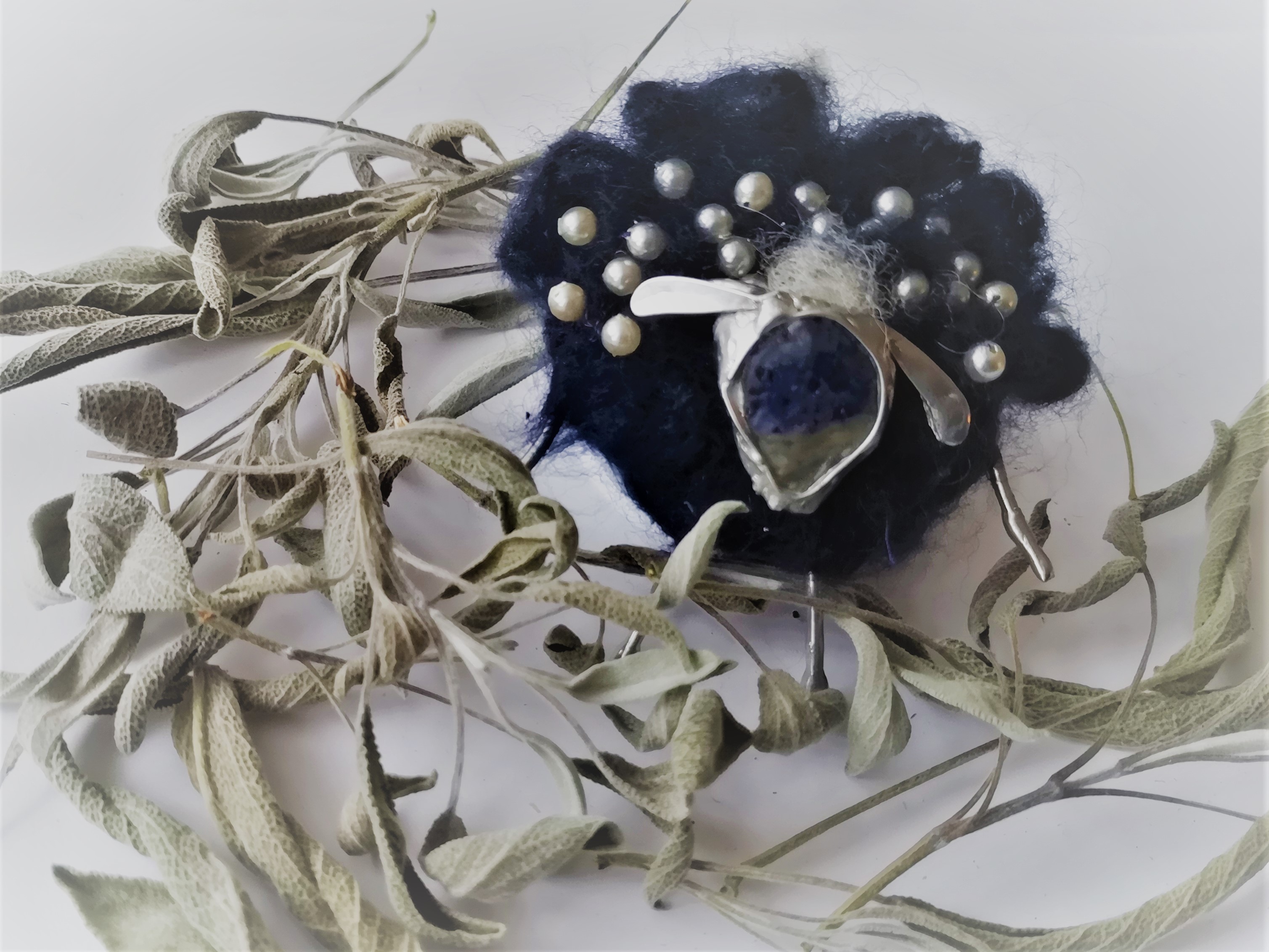 Originální autorská brož - Ovidia