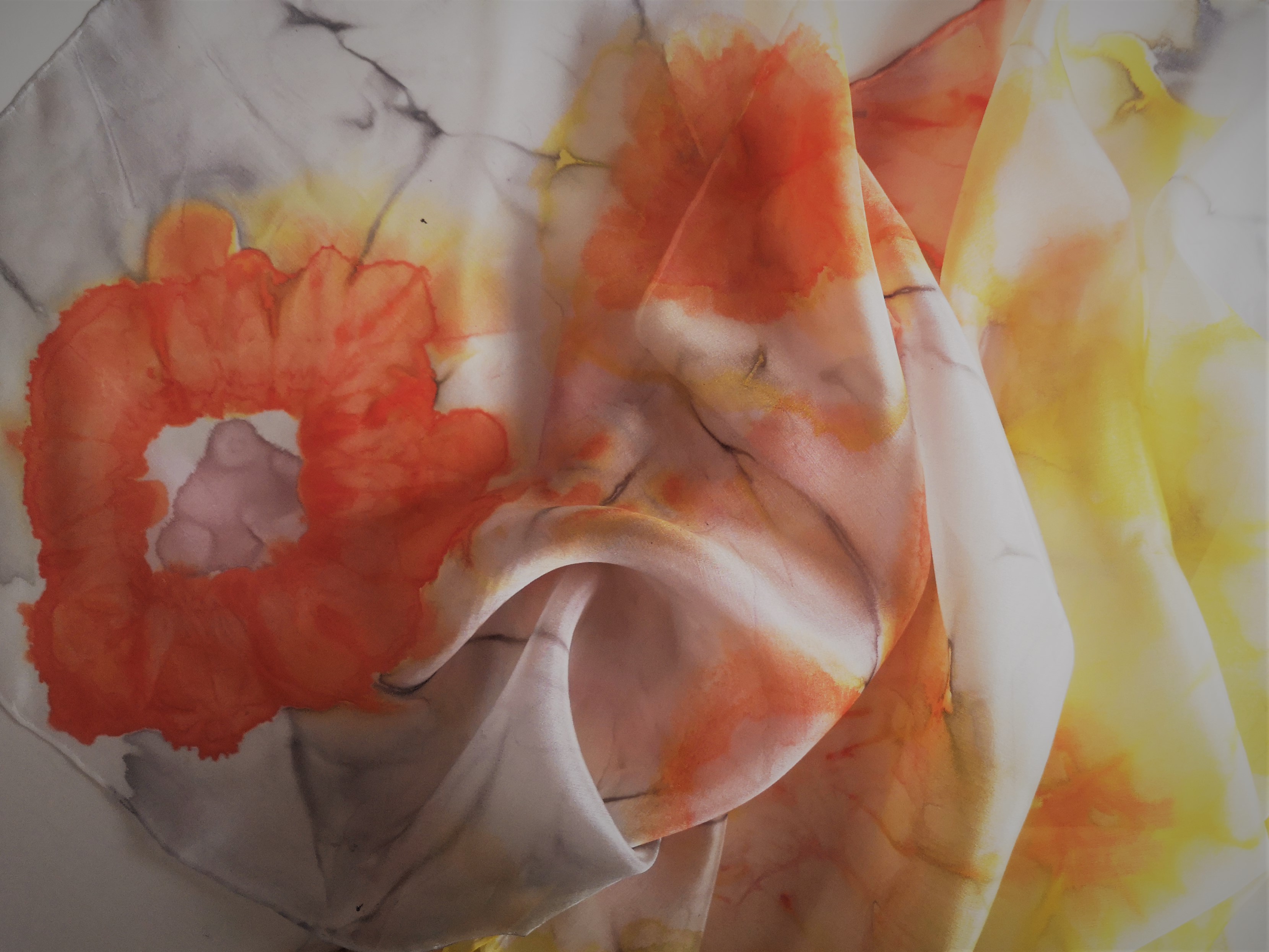 Originální hedvábný šál - Jemná 2