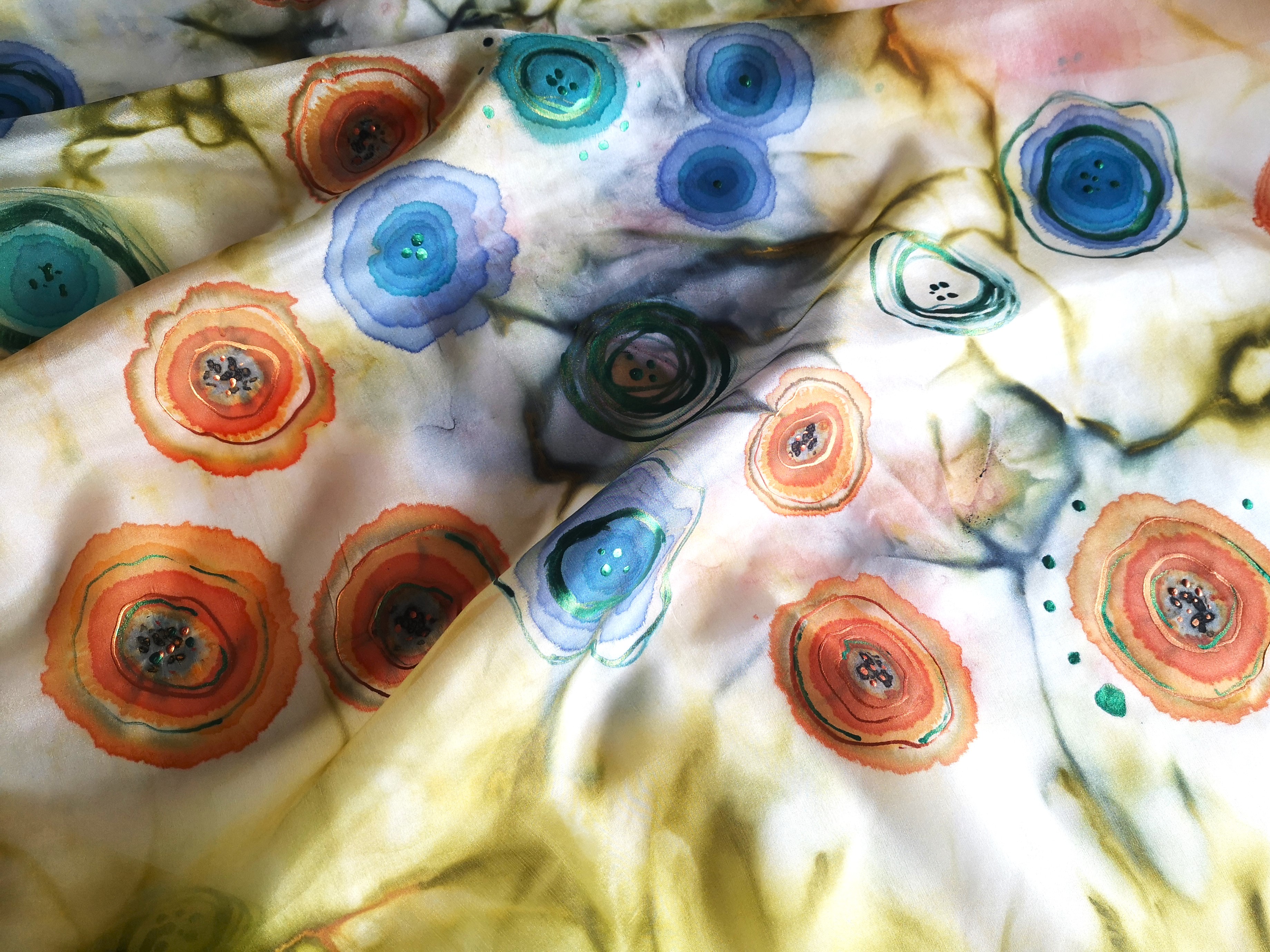 Hedvábný šátek  - Kokardy