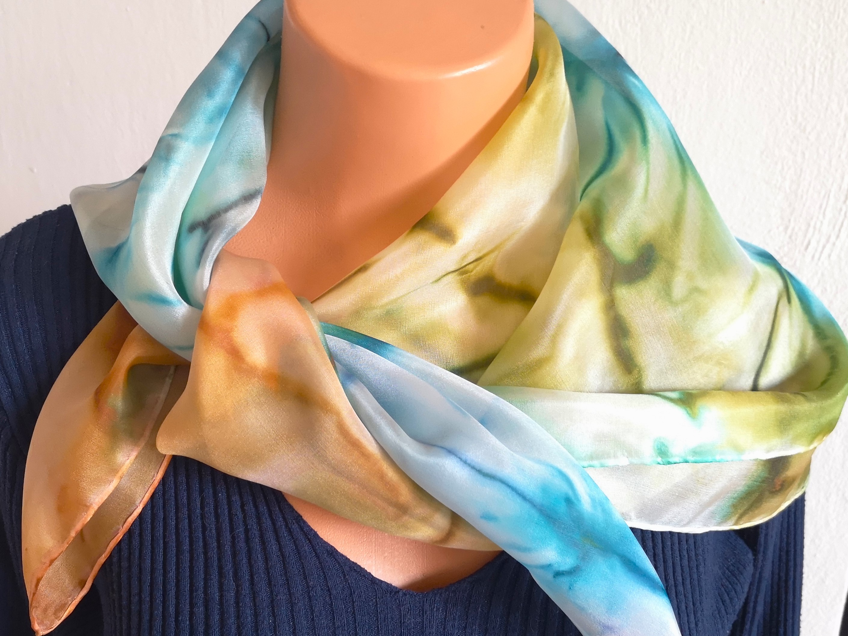 Hedvábný šátek - Letní den