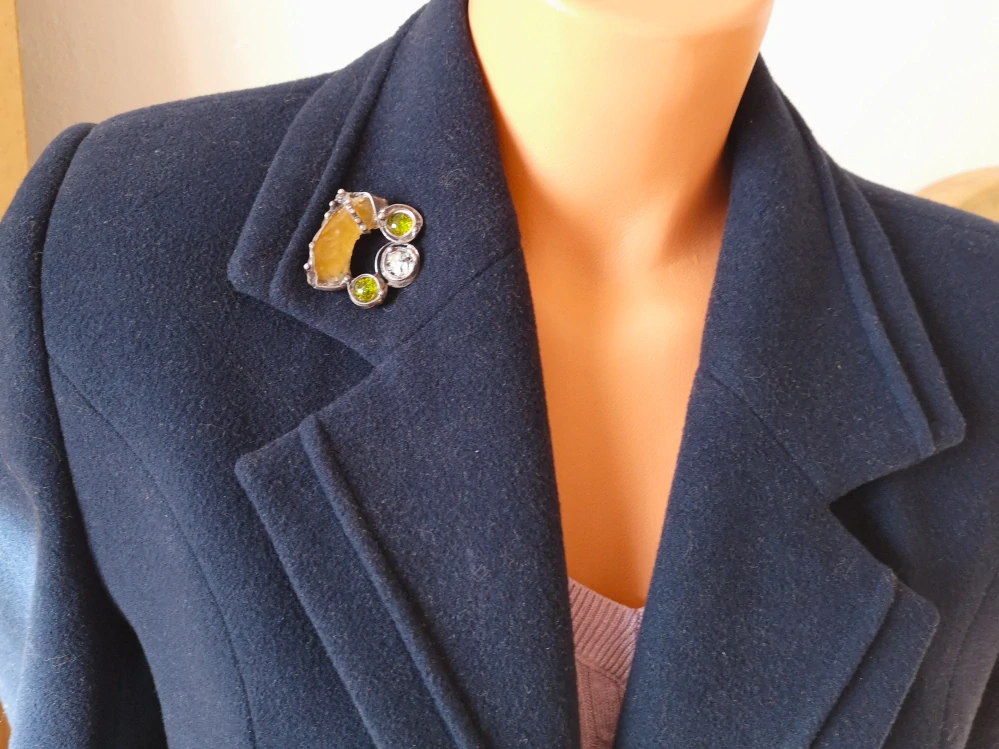 Originální autorská brož - Energie 