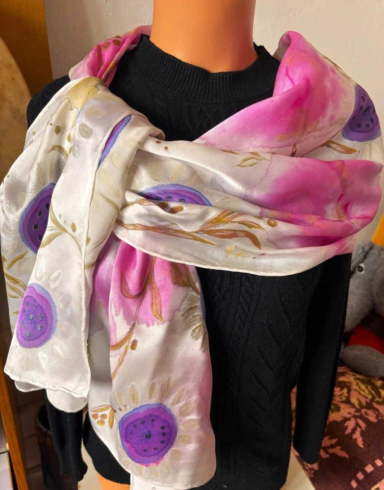 Luxusní společenská šála - Hojnost