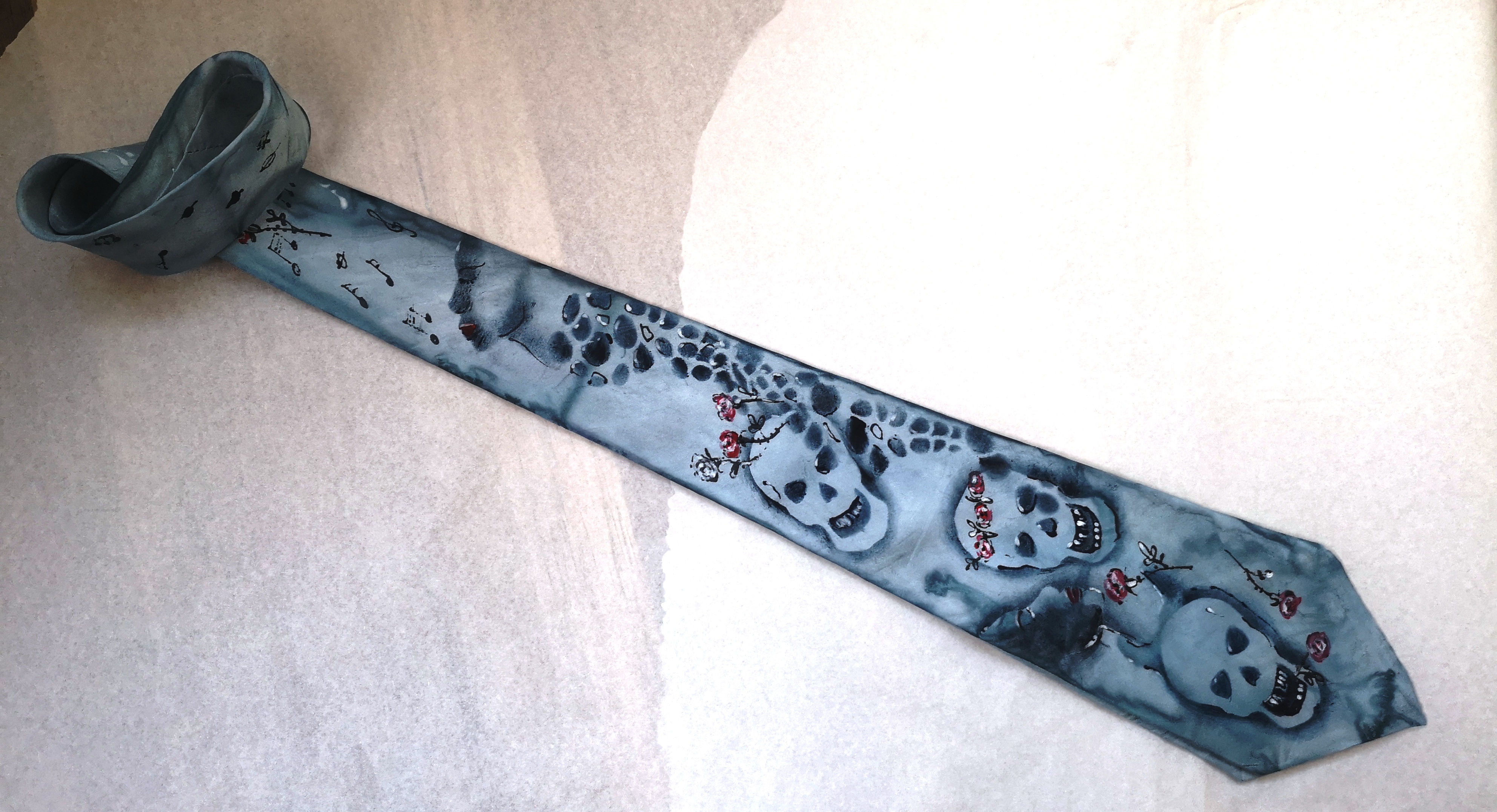 Hedvábná kravata - Rock