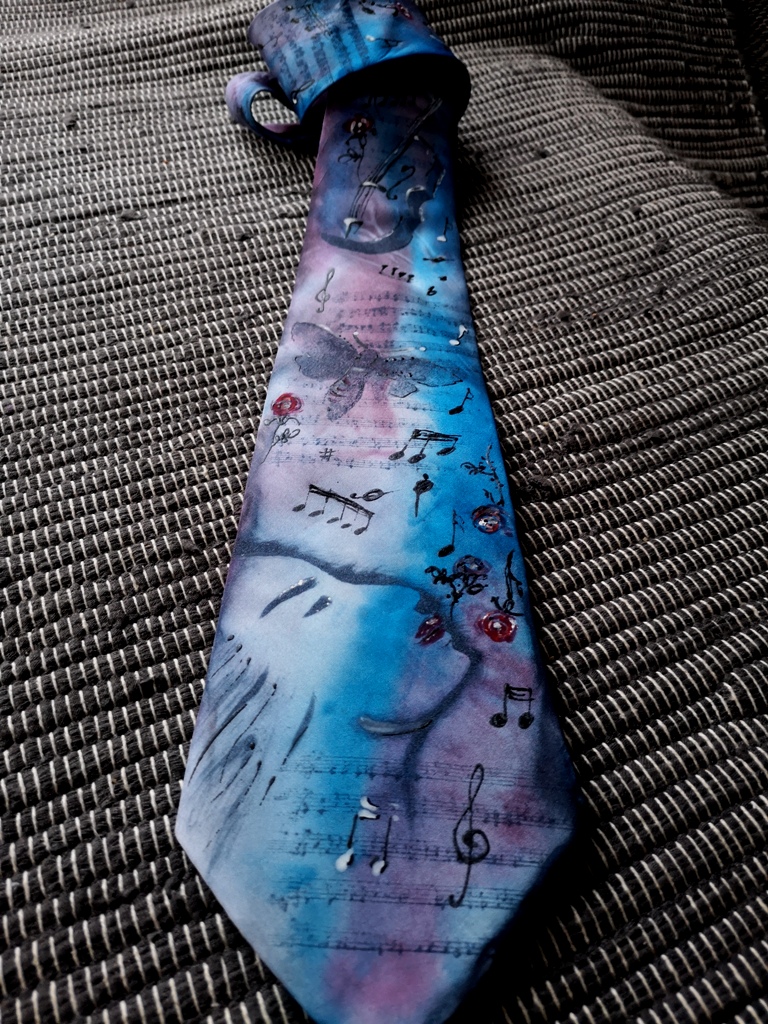 Originální hedvábná kravata, Sen o můze