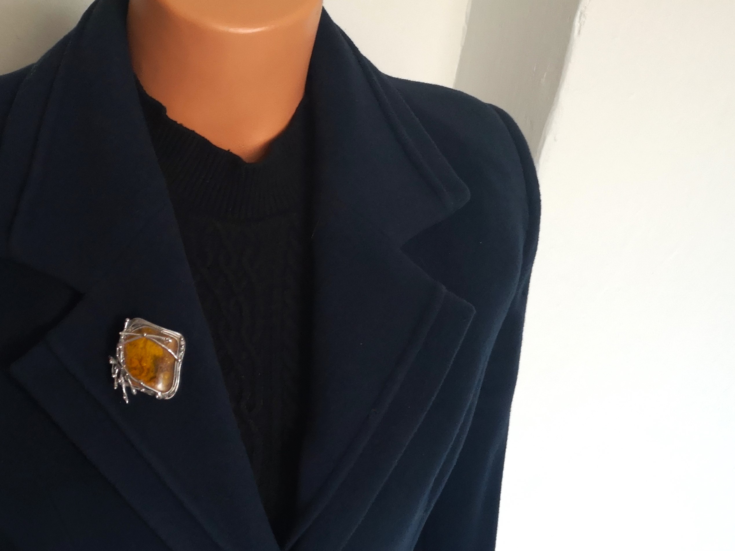 Autorský šperk -  brož Organica