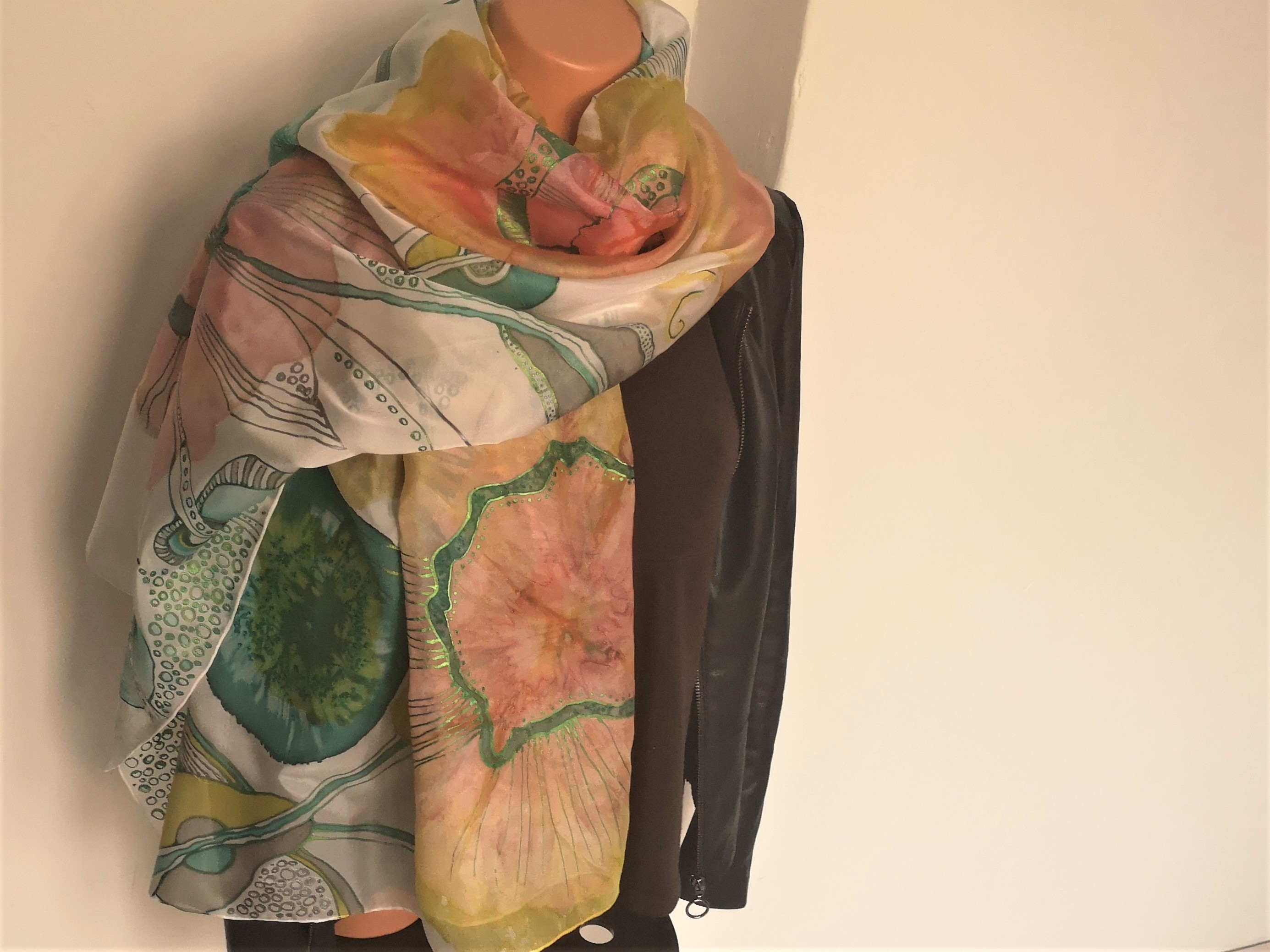 Originální hedvábné pareo - Propojení