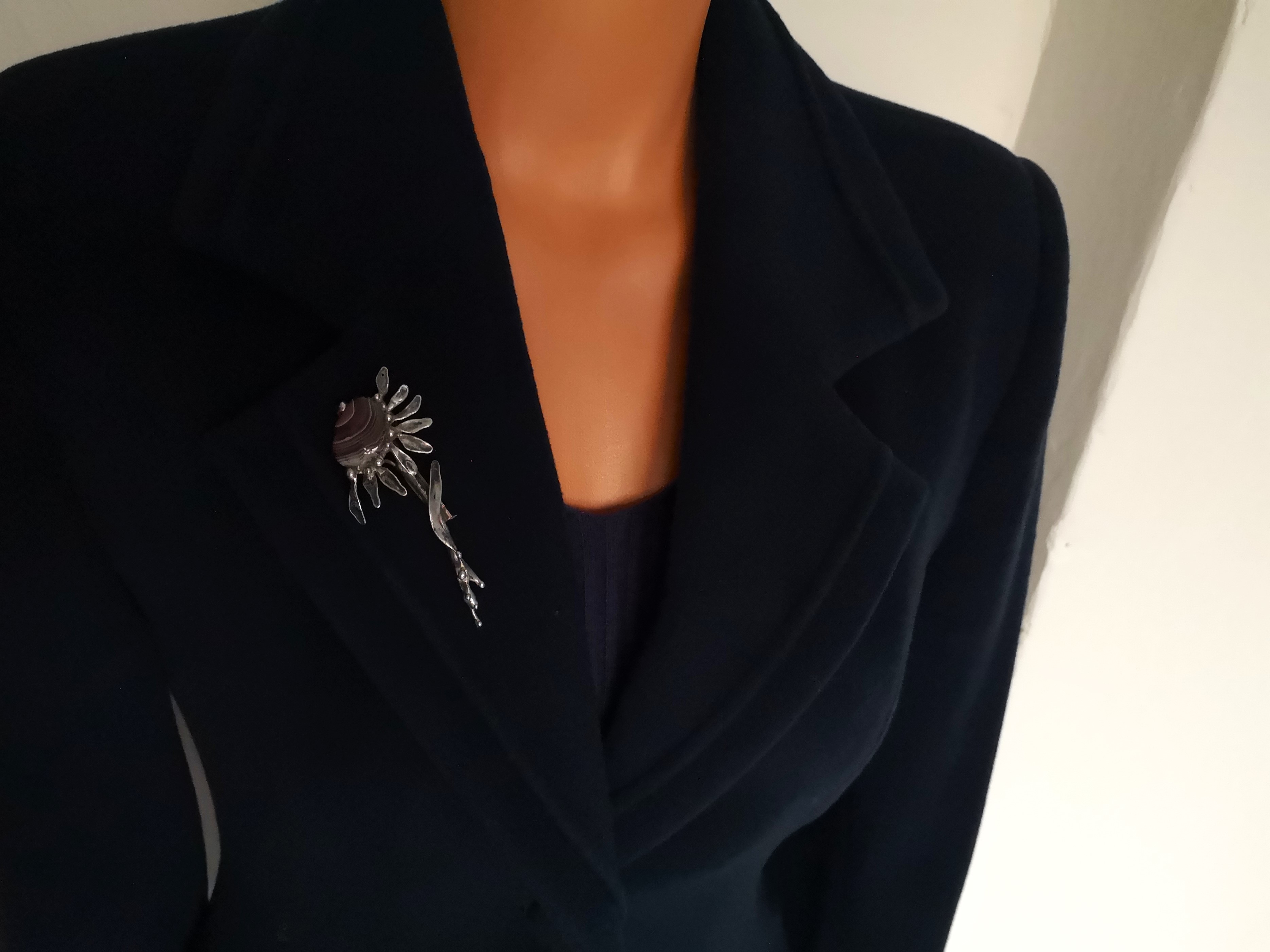 Originální brož - Rozkvetlá