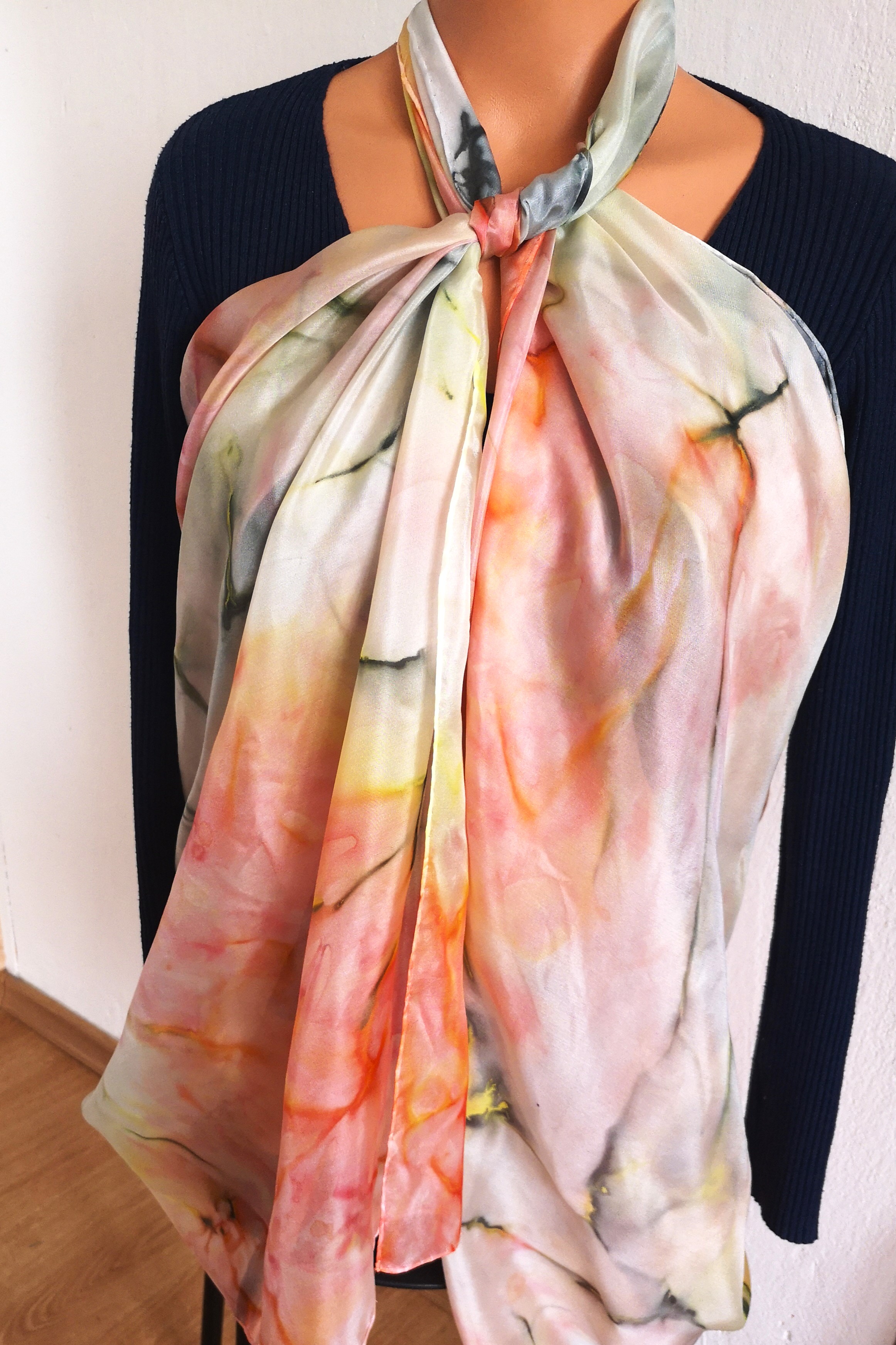 Hedvábné pareo Letní náladička