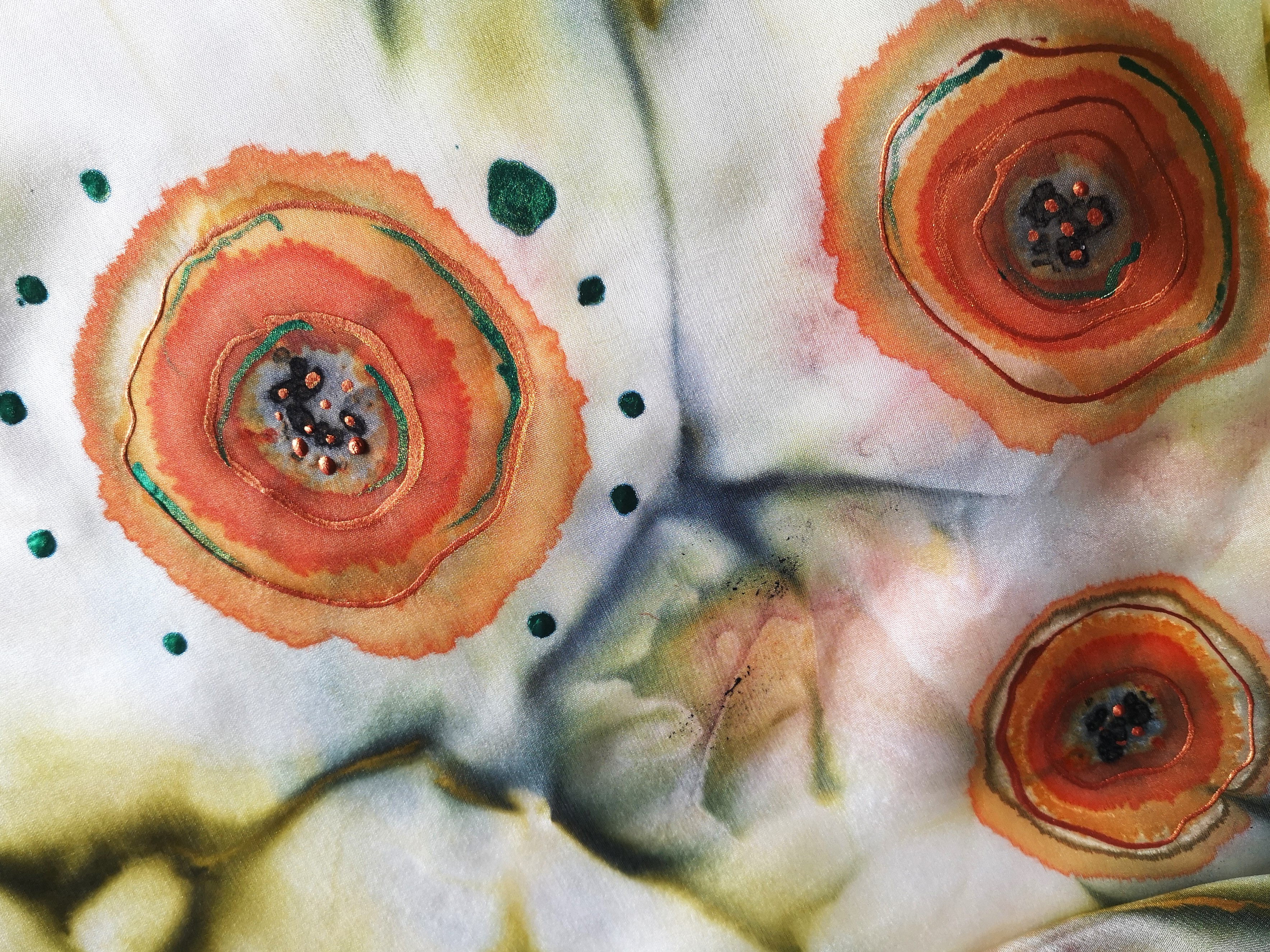 Hedvábný šátek  - Kokardy