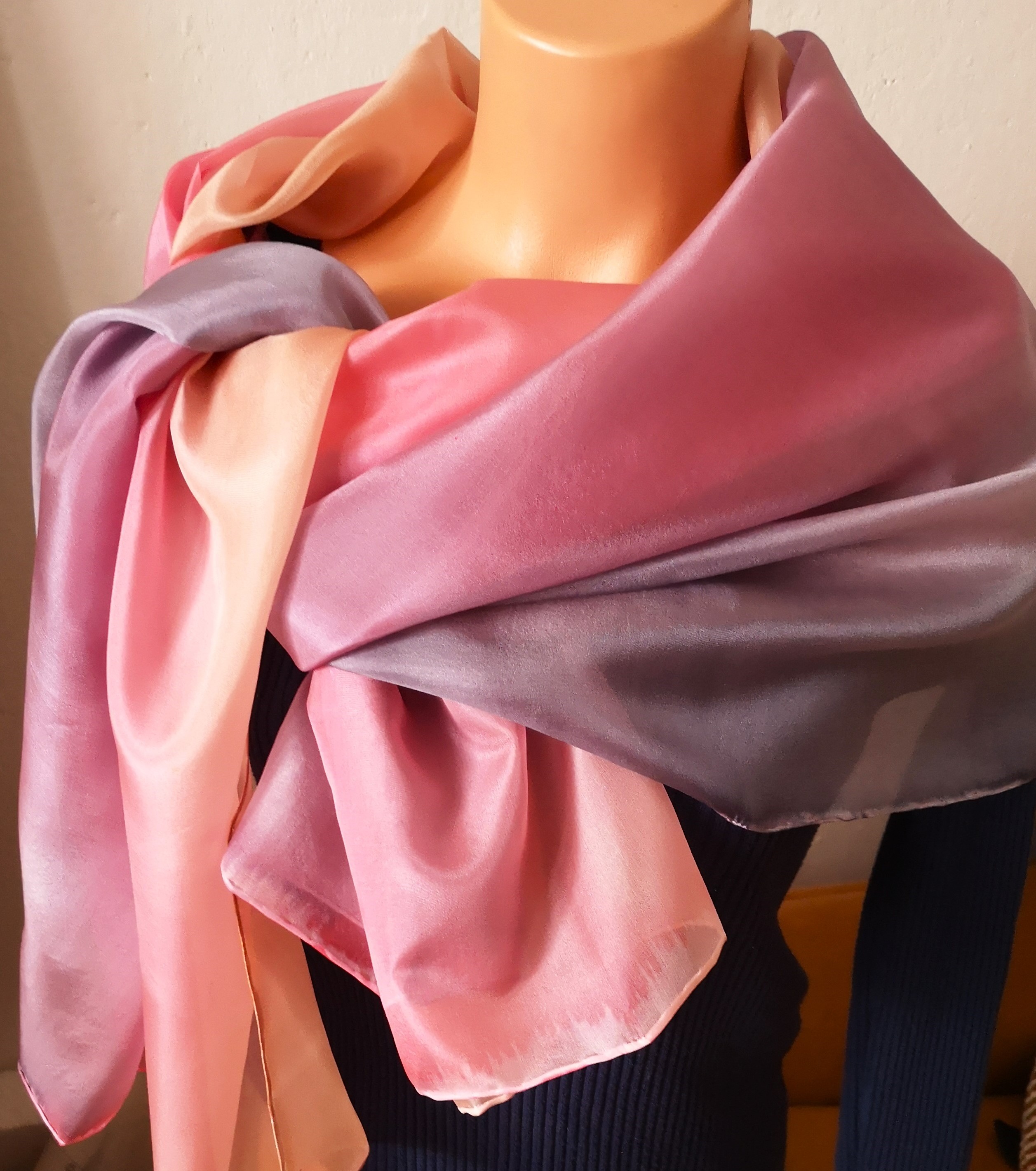 Velký hedvábný šál- pareo  - Svítání