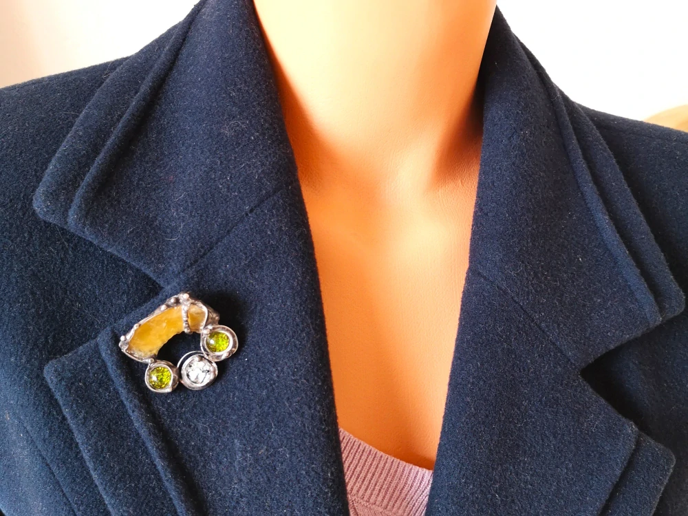 Originální autorská brož - Energie 