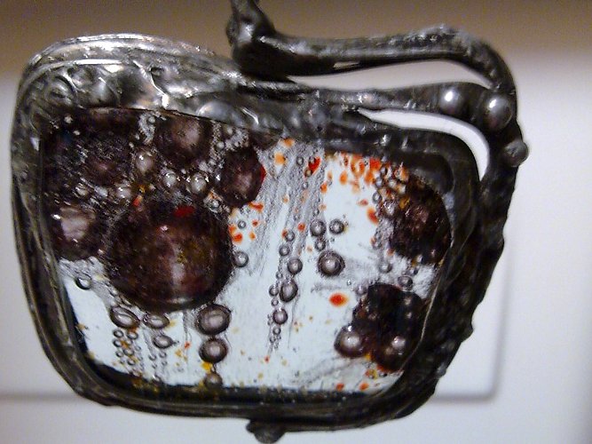 Originální přívěšek, technika fusing a tiffany