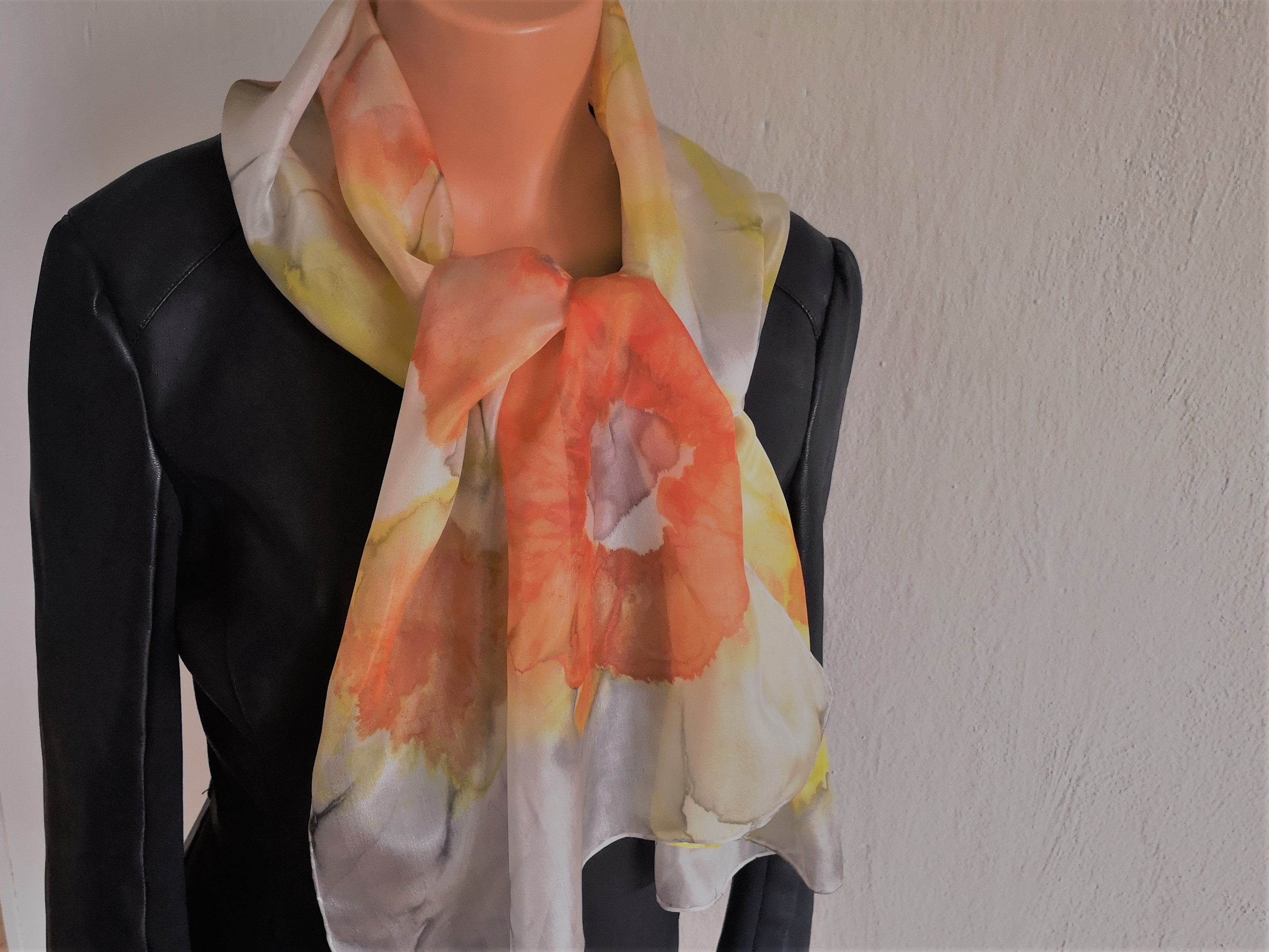 Originální hedvábný šál - Jemná 2