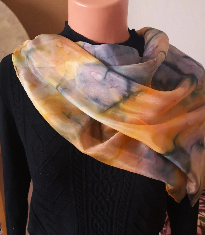 Originální šátek - Pozdní odpoledne