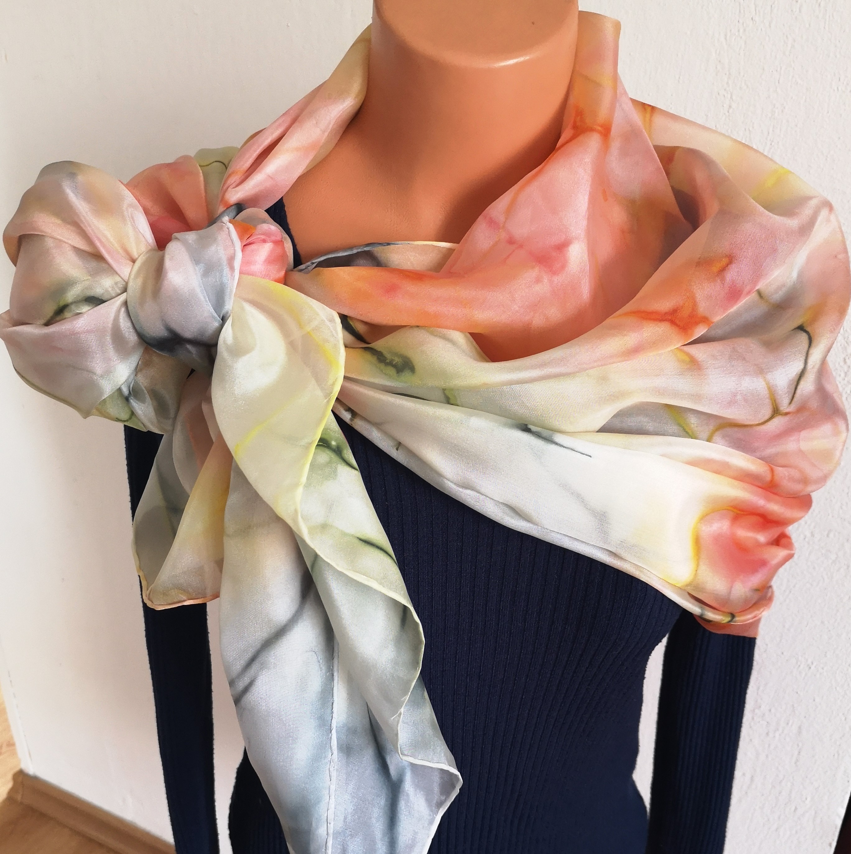 Hedvábné pareo Letní náladička